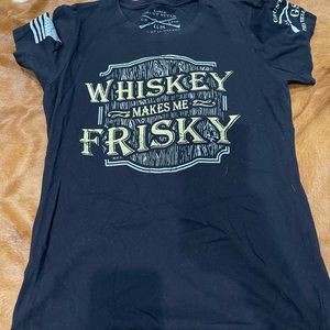 Whiskey Makes me Frisky Tee